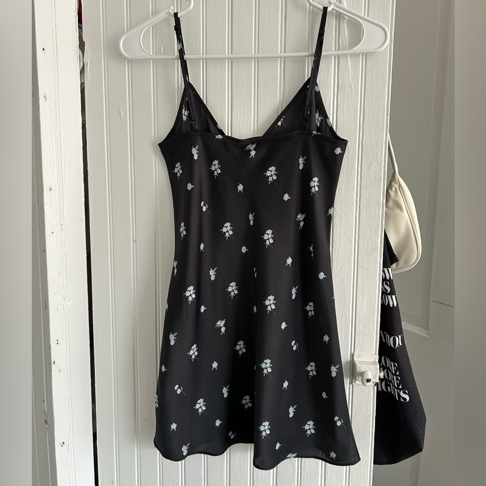 Aritzia Wilfred silk mini dress